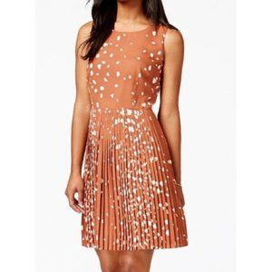 Rust Color and Cream Size M Mason Jules Dress